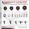 Service Caster 3 Inch High Temp Glass Filled Nylon 34 Inch Threaded Stem Caster with Brake SCC-TS20S314-GFNSHT-TLB-34212 - alternate 2